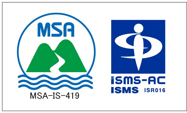 ISO27001（ISMS)を取得しました。